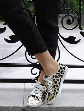Tenisi Dama Golden Animal Print Black&Golden